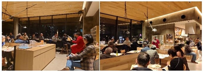 「ワニカフェ」の様子