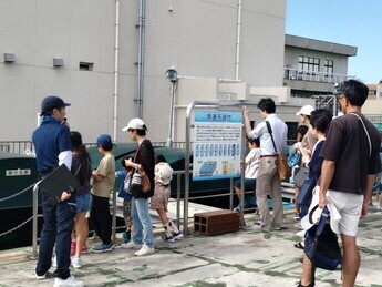 マイスター　浄水所見学