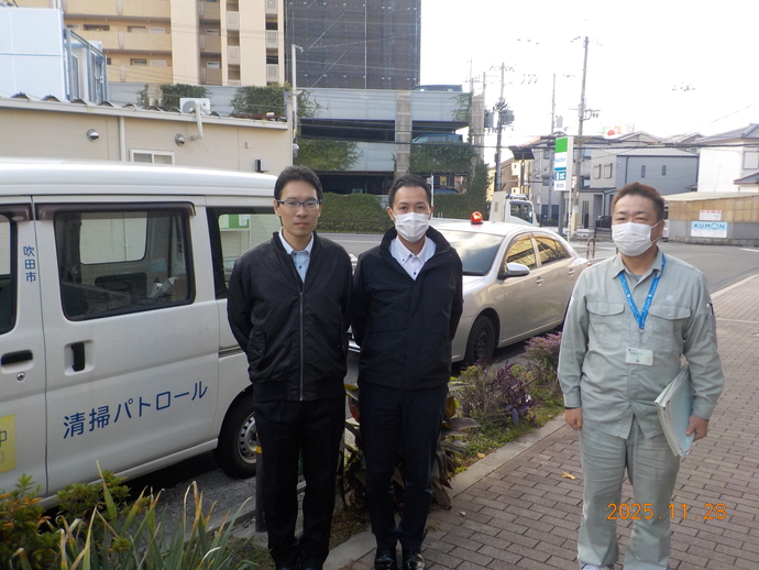 写真：合同パトロールの様子5