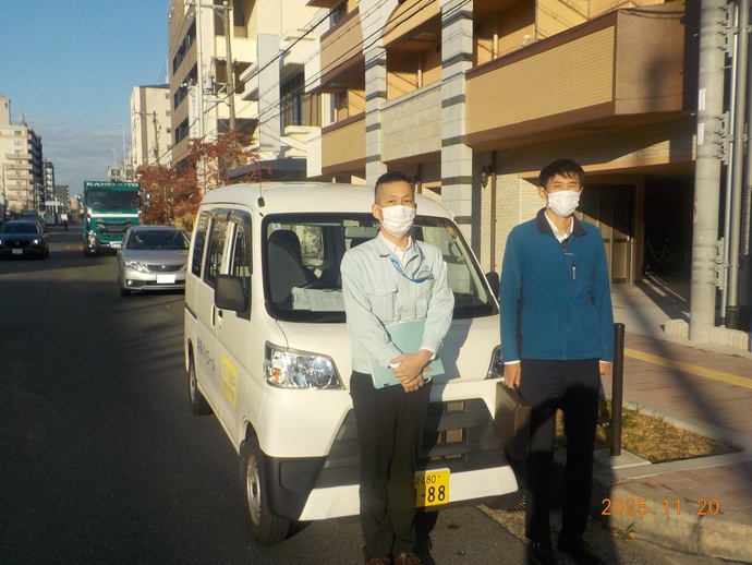 写真：合同パトロールの様子3