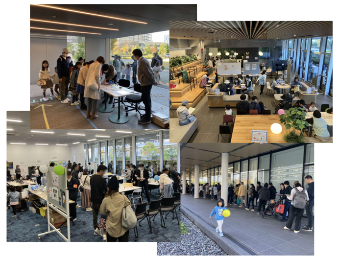 当日の様子(健都イノベーションパークNKビル)