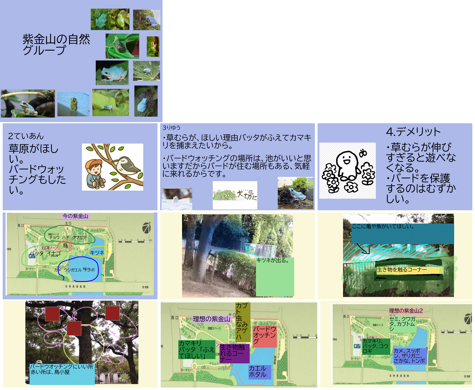 自然についての意見