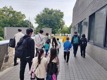 きのこ＆葉っぱみっけ隊講座風景