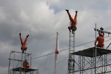 救助訓練の様子