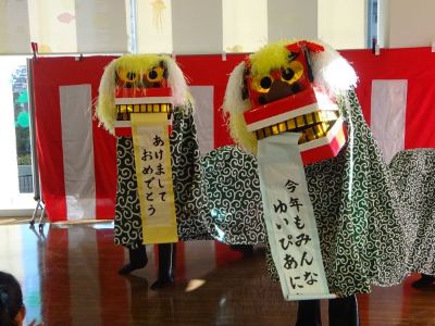 写真：ししまい2頭