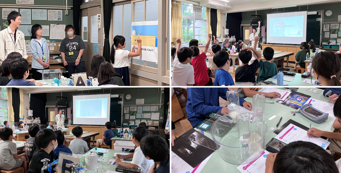出前授業の様子の写真