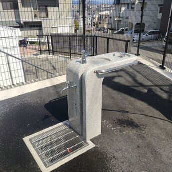 片山浄水所水飲み場