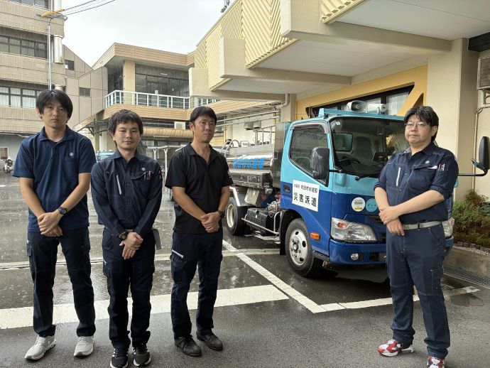 写真：令和8年熊本地震応急給水支援1