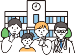 食物アレルギー対応は学校・保護者・医師が連携して取り組みます