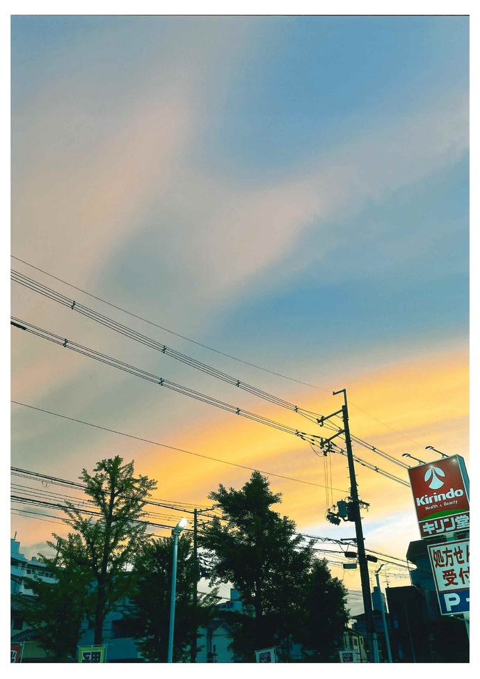 絵:夕暮れ